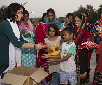 We rise by lifting others.